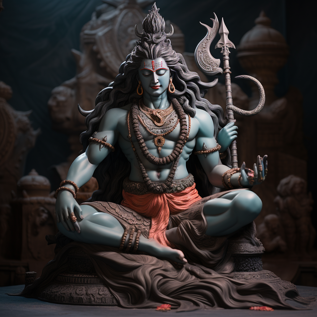 Shiva Meditative state